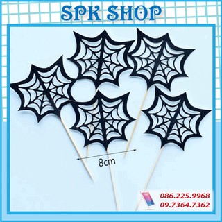 [FREESHIP❤️] Mạng Nhện trang trí bánh sinh nhật- Trang trí bánh sinh nhât bánh kem - SPK Shop