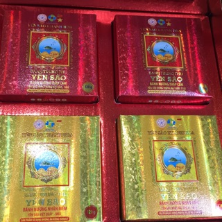 Bánh trung thu yến sào khánh hoà hộp 4 bánh 120g