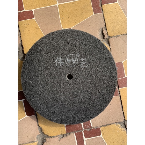 Bánh nỉ xám đánh bóng inox 200x25mm, 150x25mm, 200x47mm