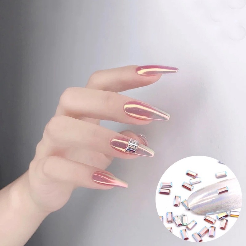 [Hàng mới về] Set 50 phụ kiện trang trí móng tay nghệ thuật