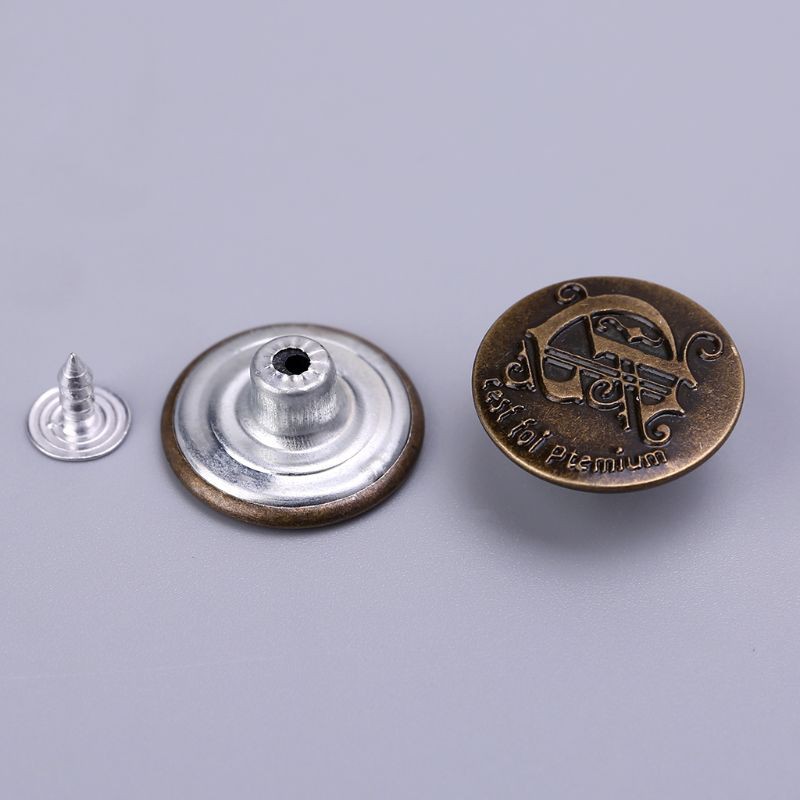 Bộ 50 nút quần jean 20mm DIY