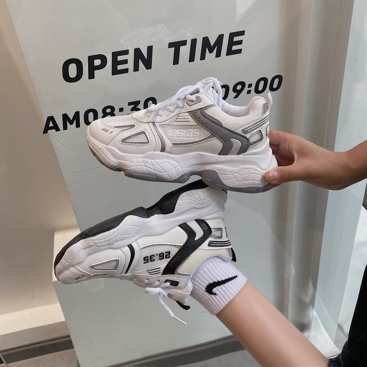 Ulzzang Giày Thể Thao Nữ Buộc Dây Thời Trang | BigBuy360 - bigbuy360.vn