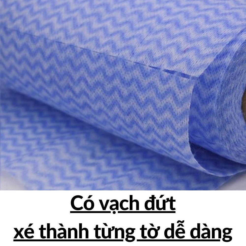 Khăn lau bếp đa năng Vải không dệt dùng Khô và Ướt mã 70017 KMVN