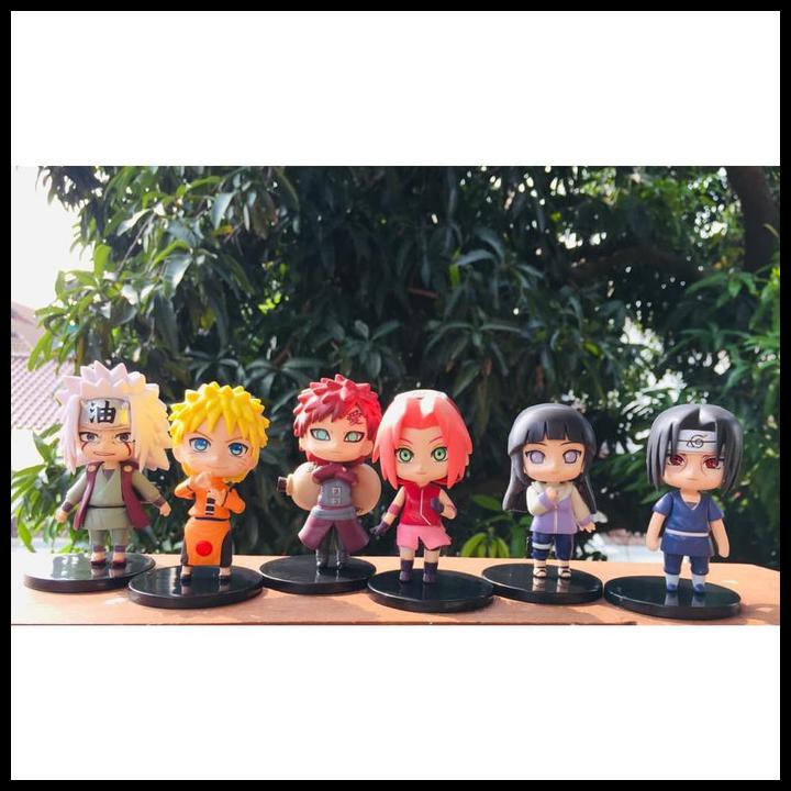 Mô Hình Nhân Vật Anime Naruto Sasuke Sakura Hinata Jiraiya Chibi Nendoroid