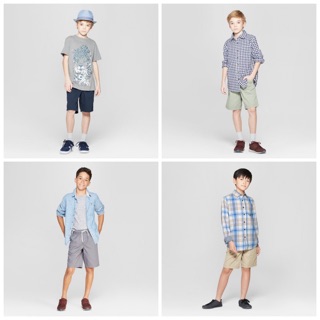 Freeship 99k TQ_Quần shorts bé trai Cat & Jack xuất xịn