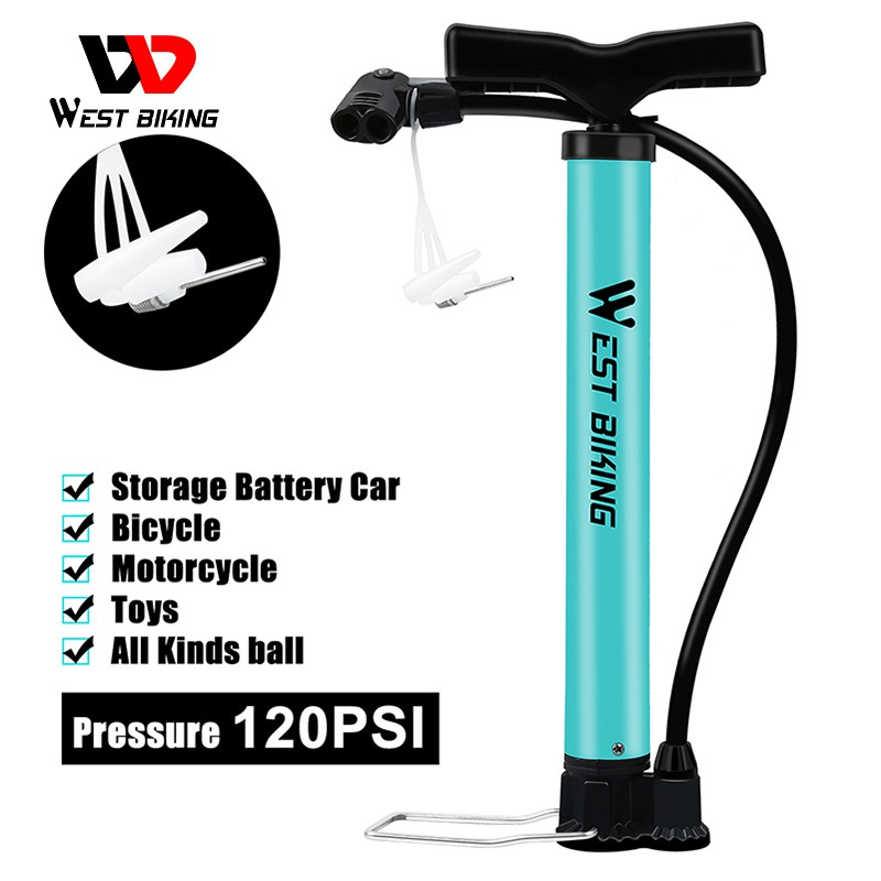 Dụng Cụ Bơm Bánh Xe Đạp WEST BIKING 120PSI 160PSI