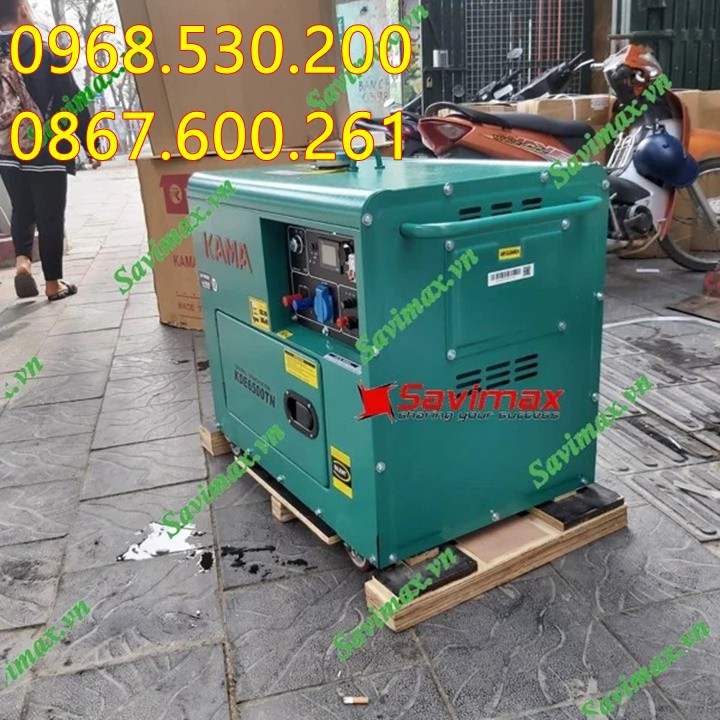 Máy phát điện diesel KAMA KDE 6500TN  DÙNG CHO CÁC HỘ GIA ĐÌNH