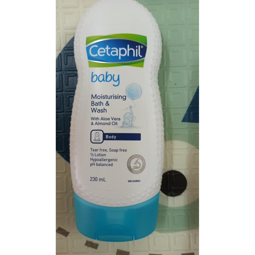 Sữa tắm gội toàn thân cho bé CETAPHIL GENTLE BABY WASH AND SHAMPOO 230ml, 400ml - Úc