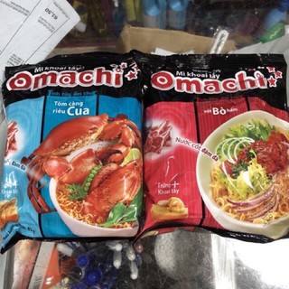 Set 5 gói mì omachi sườn bò
