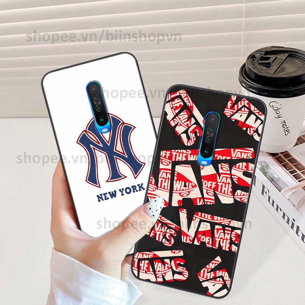 Ốp Xiaomi Redmi K30 / Redmi K30 5G in hình các thương hiệu nổi tiếng siêu đẹp, thời trang cá tính