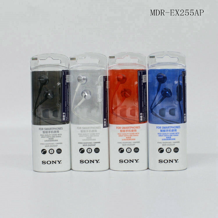 Tai Nghe 12m Warranty Sony Mdr-ex255ap Ex Series Cho Samsung Htc