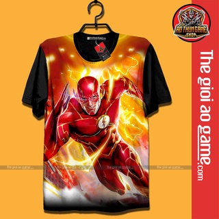 Áo Liên Quân , Áo Thun Liên Quân Mobile Flash Unisex Nam Nữ Cổ Tròn Basic Tay Ngắn Form Rộng / Thegioiaogame.com