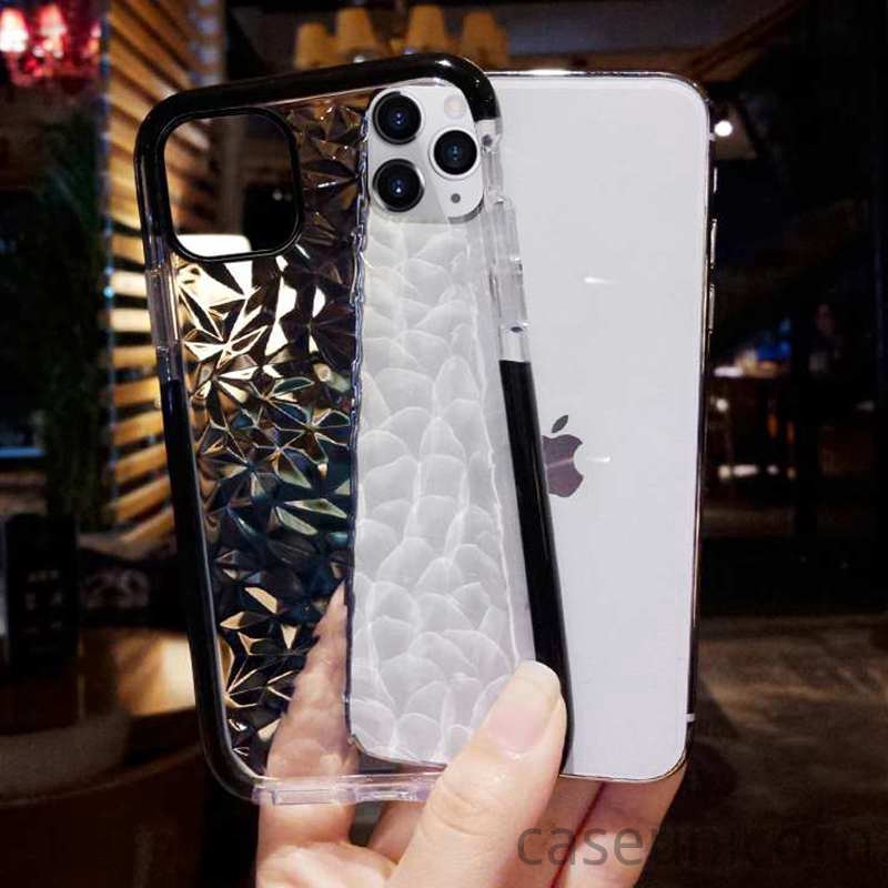 Ốp điện thoại TPU trong suốt họa tiết kim cương cho iPhone 12 11 12Pro Max X XR XS Max 8 7 6 6s Plus SE 2020 | BigBuy360 - bigbuy360.vn