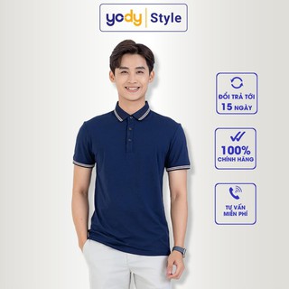 Áo polo nam pima 4 YODY kiểu dáng trẻ trung thoáng mát - APM3337  ྇
