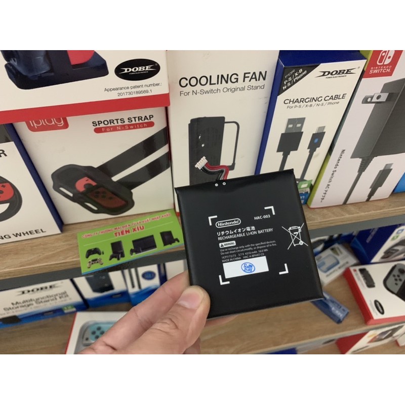 Pin bóc Nintendo Switch hàng xịn chuẩn loại 1 đẹp battery nintendo switch HAC 003