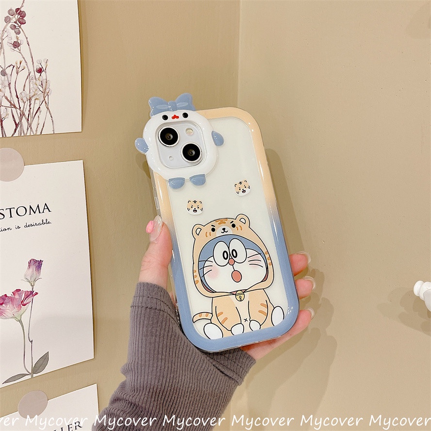 Ốp Điện Thoại Silicone Mềm Chống Sốc In Hình Quái Vật Nhỏ Cho iPhone 14 13 12 11 Pro Max X Xr Xs 8 7 6 Plus SE 2020