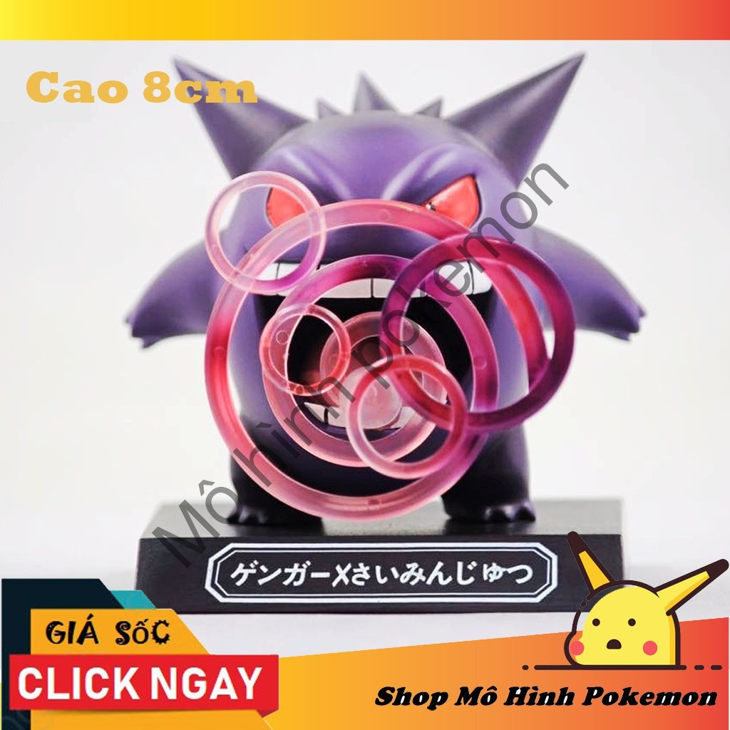 [Pokemon]  Mô hình Pokemon Gengar tung tuyệt chiêu [GIÁ SỐC] DCMH
