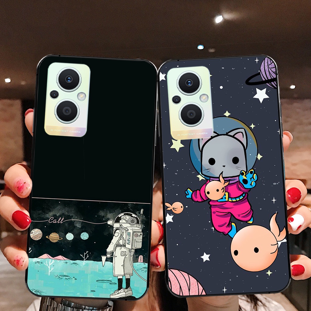 Ốp lưng Oppo Reno 7 5G - Reno 7z 5G ( Reno7 5G - Reno7 Z 5G) mẫu phi hành gia cực đẹp siêu hot hit