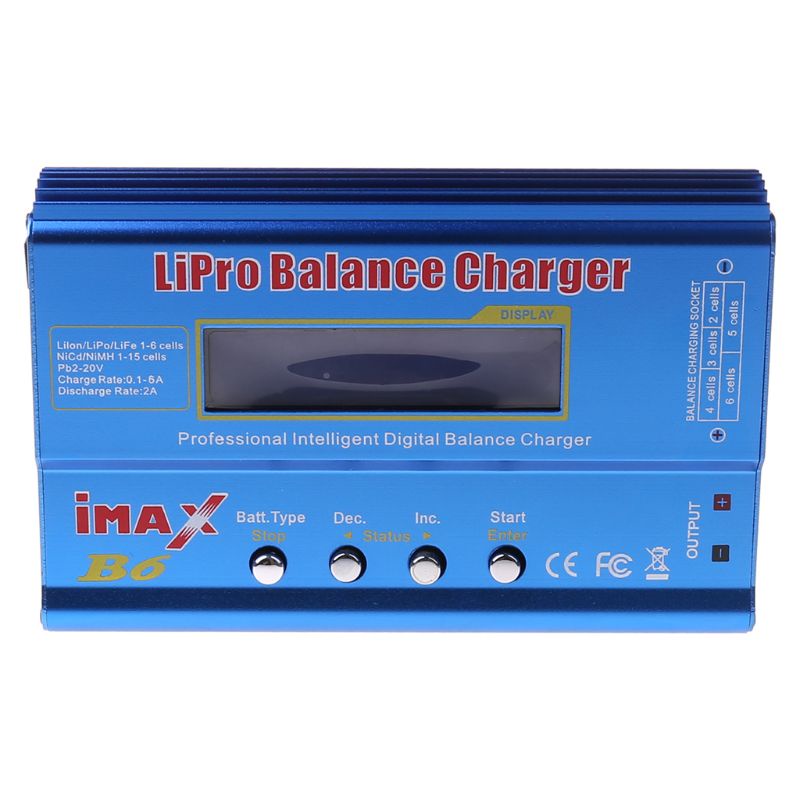 Bộ sạc pin Lipo NiMh Li-ion Ni-Cd RC IMAX B6 80W 15V 6A