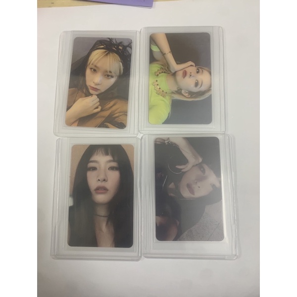 CARD ẢNH BO GÓC ALBUM NHÓM NHẠC RED VELVET OFFICIAL CÁC ERA SEULGI