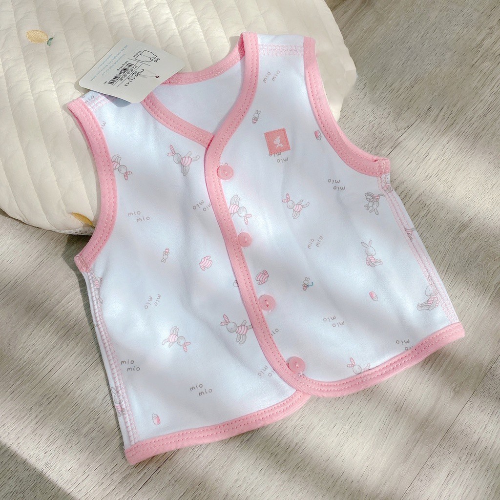 [Gile Dày] Áo Gile Nỉ Cotton Cho Bé MioMio 2 Lớp - Mio Việt Nam