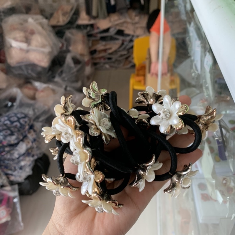 Dây buộc tóc - chun buộc tóc đính đá