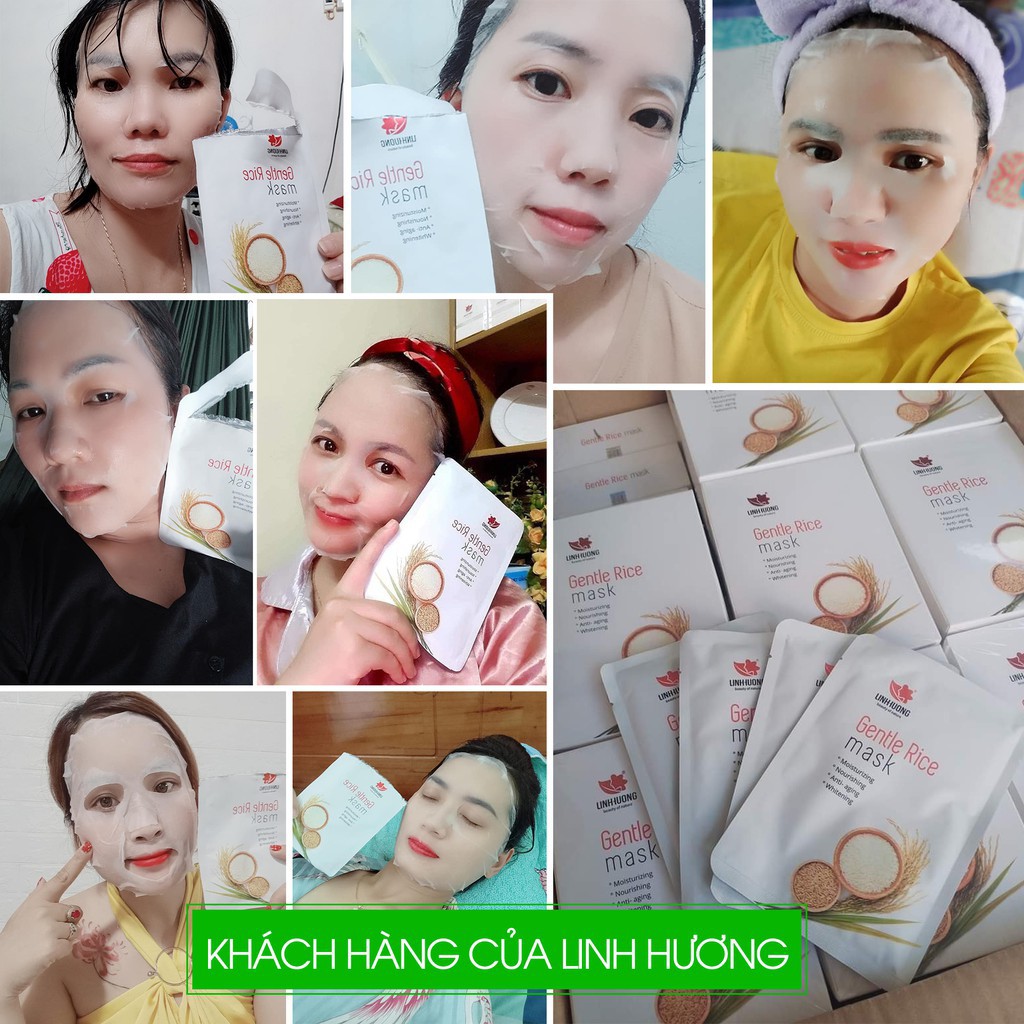 Mặt Nạ Dưỡng Trắng Da Linh Hương, Dưỡng Ẩm, Ngăn ngừa lão hóa, Làm Trắng Da
