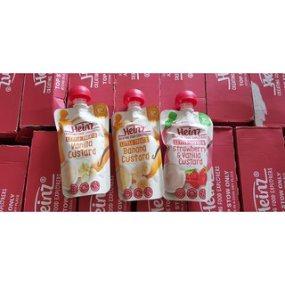 Váng sữa Heinz Custard Úc 120g siêu ngon - đủ bill, đi air