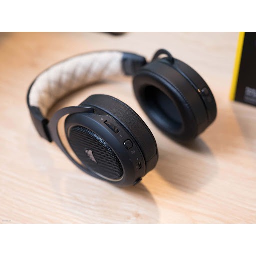 Tai nghe không dây Corsair HS70 PRO WIRELESS SE Cream