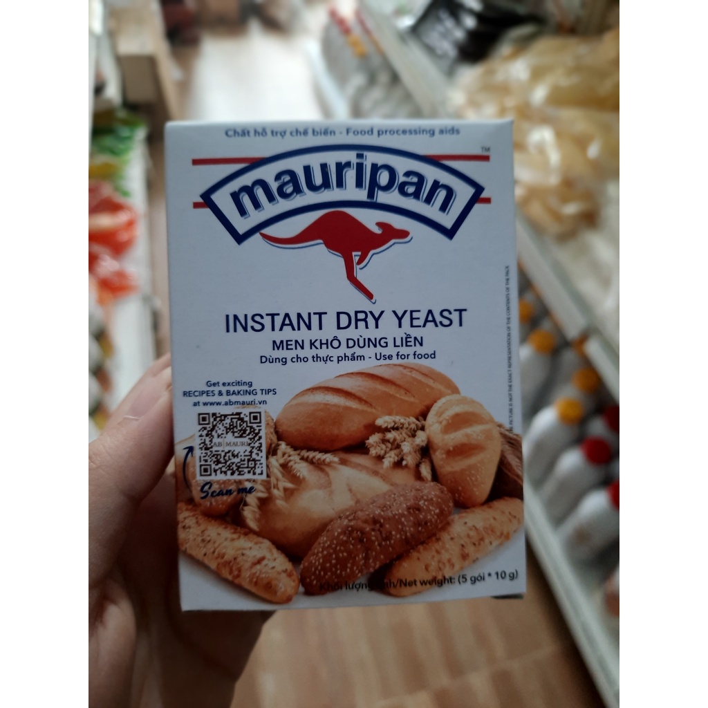 Men khô lạt gói 10gr thương hiệu Angel và Mauri