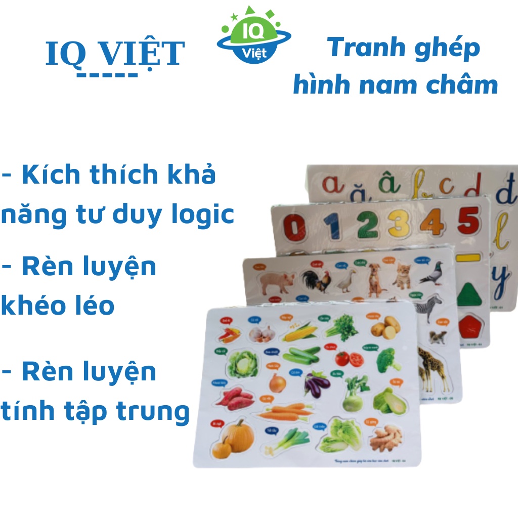 BẢNG TRANH GHÉP HÌNH NAM CHÂM