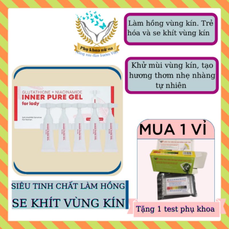 [CHÍNH HÃNG] SIÊU TINH CHẤT LÀM HỒNG SE KHÍT VÙNG KÍN ANGEL'S LIQUID GLUTATHIONE PLUS NIACINAMIDE IN