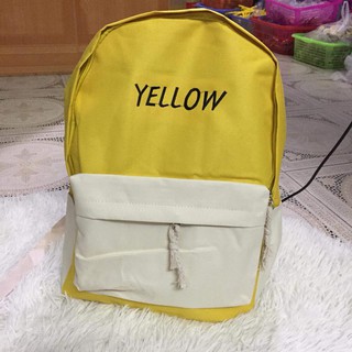 Balô blue yellow pink white
