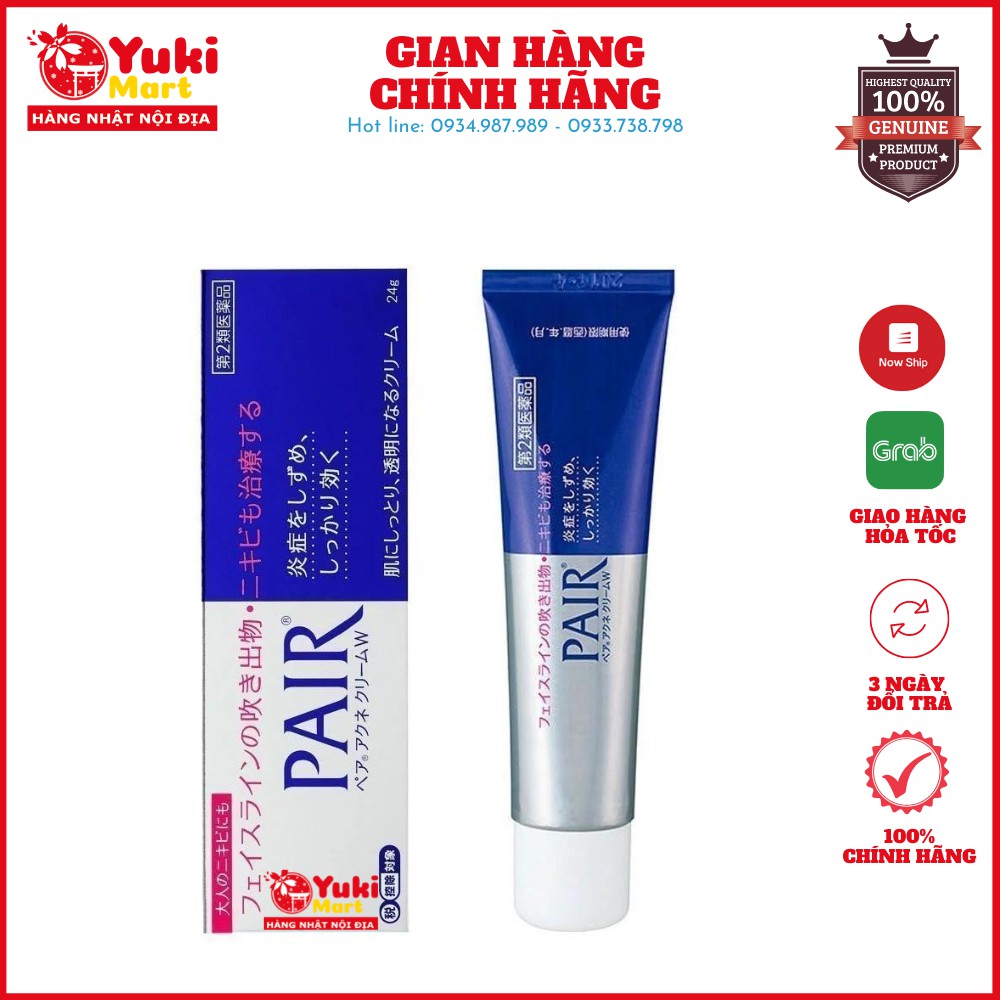 Kem Giảm Mụn Pair Nội Địa Nhật 24G