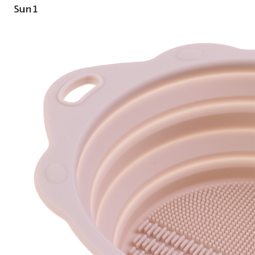 Sun1 > Bát Silicone Mềm Đựng Cọ Trang Điểm Gấp Gọn Tiện Lợi