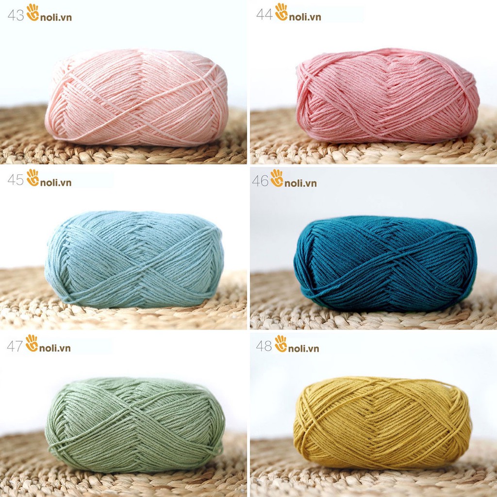 Len Baby Yarn dành cho bé (Mã 41 đến 60)