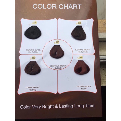 Kem nhuộm tóc phủ bạc hello color 100g kèm oxy