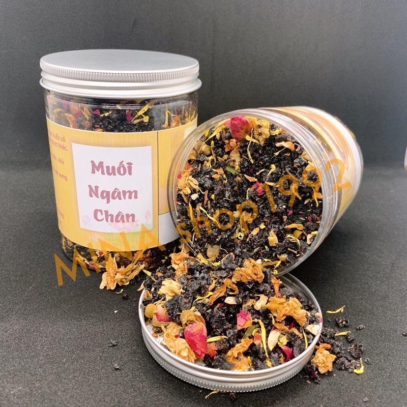 MUỐI NGÂM CHÂN THẢO DƯỢC - GIẢM VÀ PHÒNG NGỪA PHÙ CHÂN MẸ BẦU, GIẢM CĂNG THẲNG MỆT MỎI