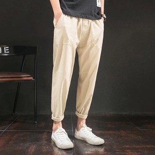 [Freeship từ 99K] Quần Kaki CROP PANTS