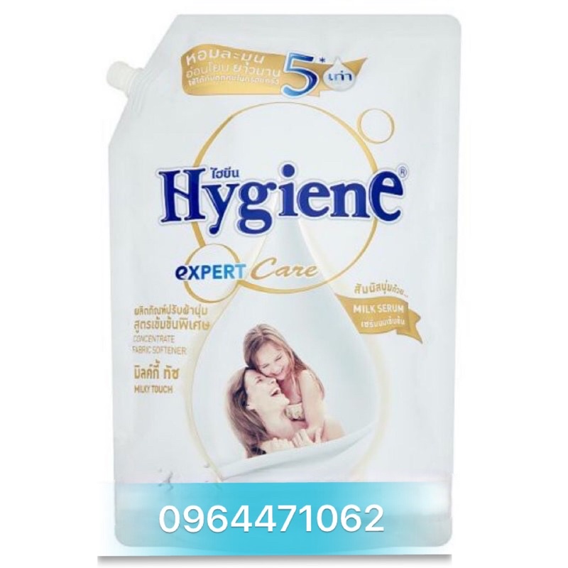 Nước xả Hygiene Thái Lan đậm đặc lưu hương lâu hơn túi 1300ml
