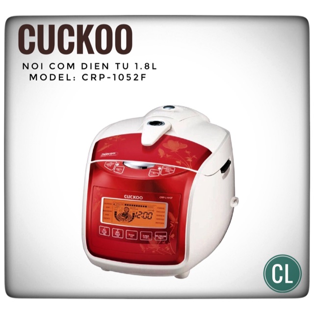 Hàng chính hãng - Nồi cơm điện cuckoo CRP-L1052F