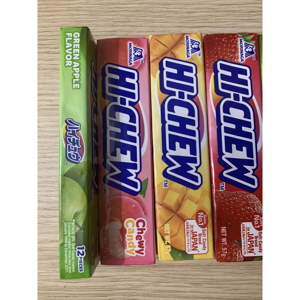 KẸO DẺO HI-CHEW 57G CÁC VỊ  Siêu hot