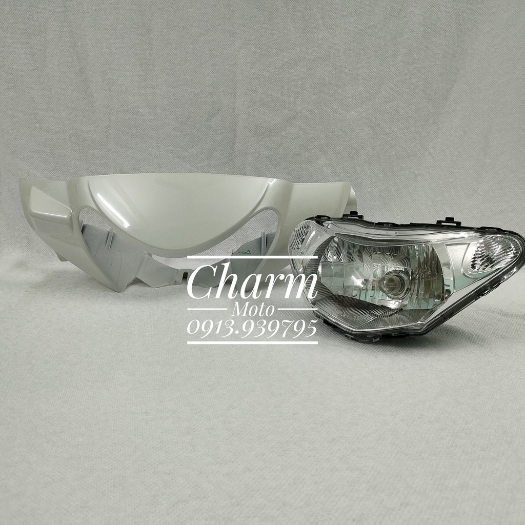 Ốp đầu và Đèn Pha MIO smile - Cover, Handlebar upper and Headlight  for Mio Smile