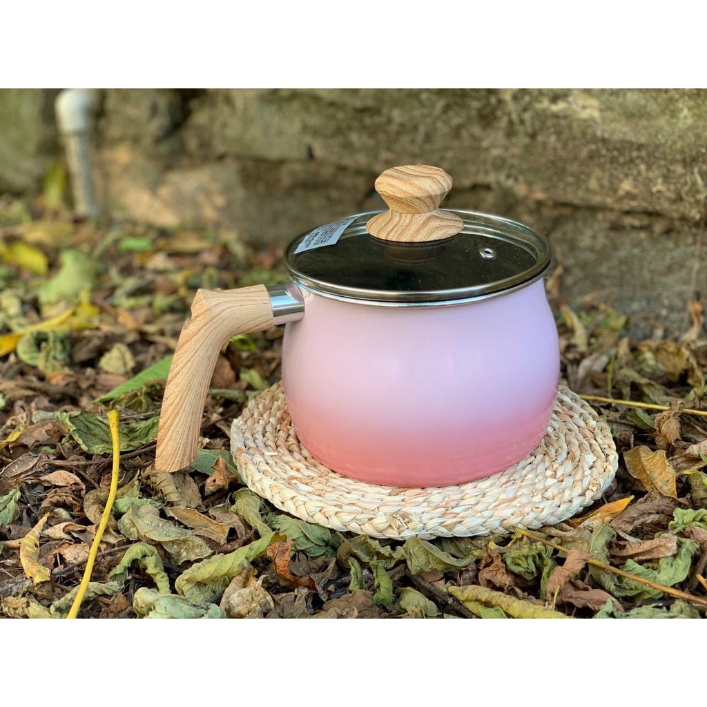 Nồi chiên ngập dầu có vòi rót 15cm Nhật Bản