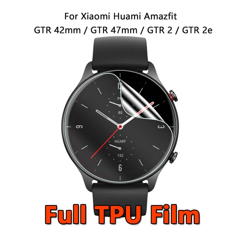Set 1 / 3 / 5 Kính Cường Lực Bảo Vệ Màn Hình Cho Đồng Hồ Xiaomi Huami Amazfit T-Rex Pro Nexo Gtr Gts 2 Esim 2e Mini 42mm / 47mm