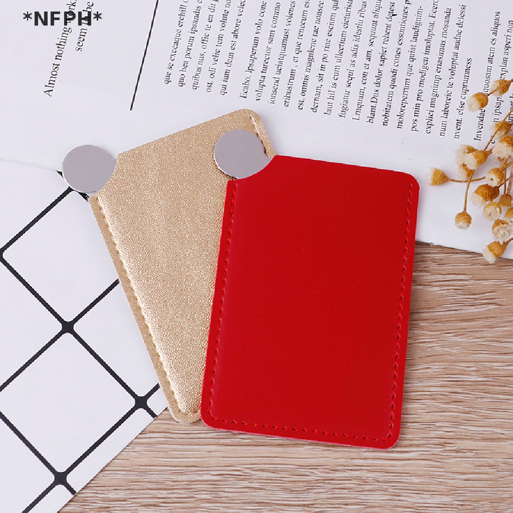 Gương Trang Điểm Nnf Bằng Thép Không Gỉ Bỏ Túi Tiện Dụng