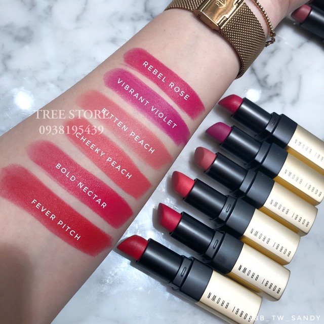 [PHÂN PHỐI CHÍNH HÃNG] Son lì Bobbi Brown Luxe Matte Lip