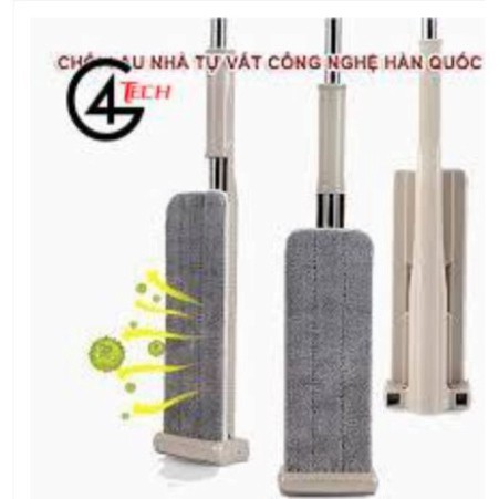 [ BAO GIÁ SHOPEE ] Chôi lau nhà gạt nước thông minh tự vắt Spin Mop