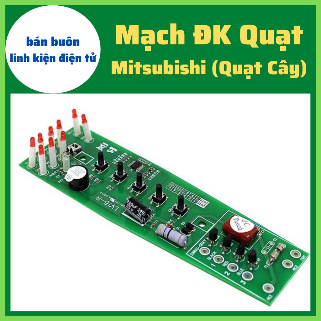 Mach điều khiển cho quạt, mạch quạt [ Nhiều Loại]