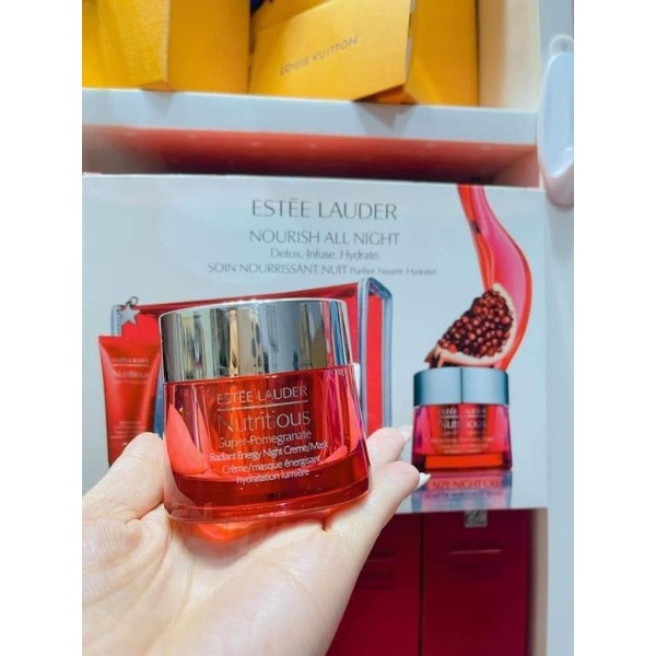 Kem Dưỡng đêm Sáng Da lựu đỏ Estee Lauder Nutritious